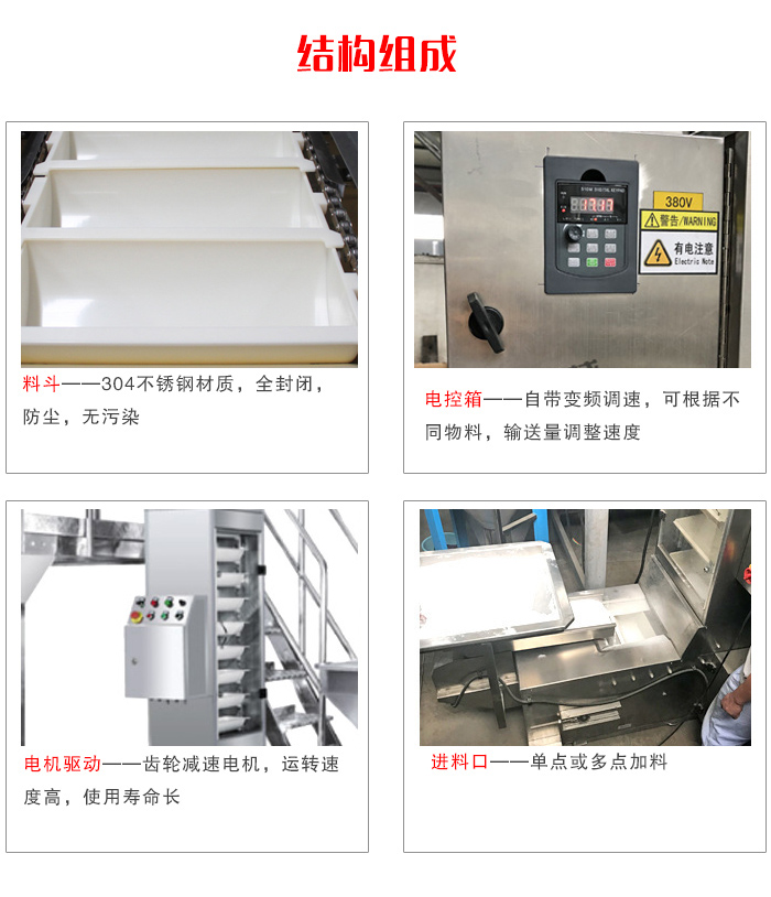 z型斗式提升機配置